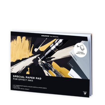 Special Paper Set For Effect Inks A4