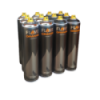 Flame Orange 600 Chrom`n`Black 12Pack
