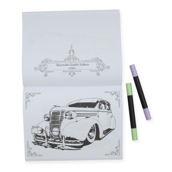 Lowrider Coloring Book Kolorowanka