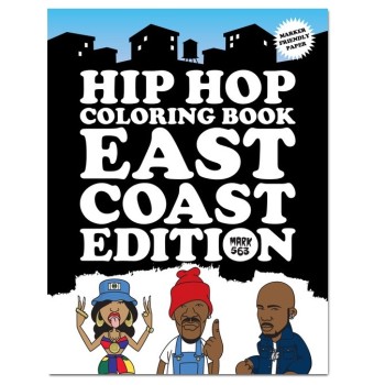 Hip Hop Coloring East Coast Edition KOLOROWANKA