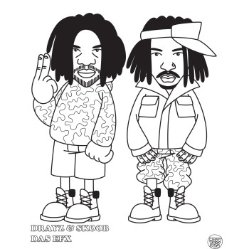 Hip Hop Coloring East Coast Edition KOLOROWANKA
