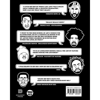 Hip Hop Coloring East Coast Edition KOLOROWANKA