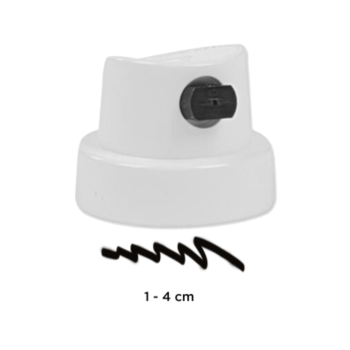 Flat Jet Calligraphy White