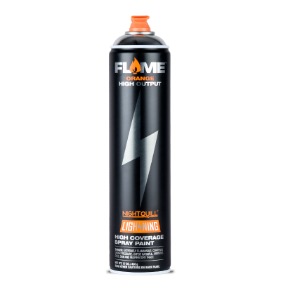 Flame Orange Lighting 600ml Chrome