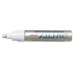 Marker olejny Uni Paint PX-30 Srebrny