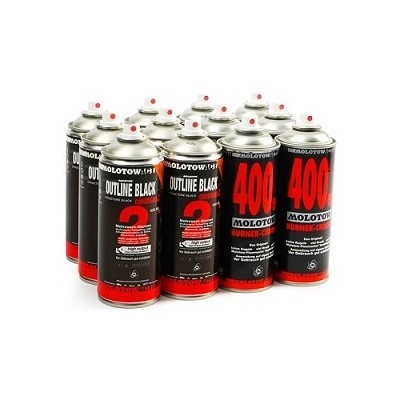 Zestaw do graffiti BombingPack6 - szybkie malowanie