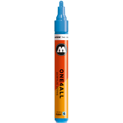 Marker Molotow 227HS Shock Blue Middle 161 4mm