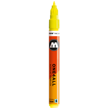 Molotow 127HS-CO Neon Yellow Fluo 220 Marker Akrylowy
