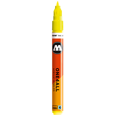 Molotow 127HS-CO Neon Yellow Fluo 220 Marker Akrylowy