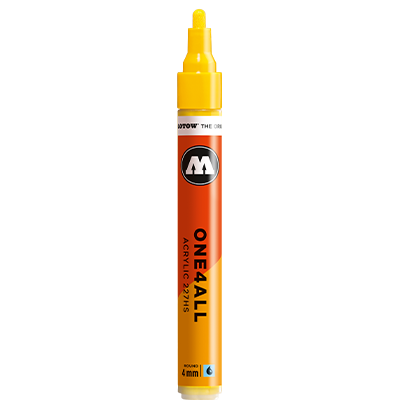 Marker Molotow 227HS Neon Yellow Fluor 220 4mm