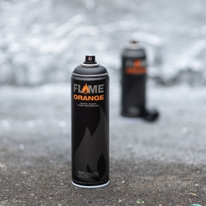 Flame Orange Thick Black 500ml