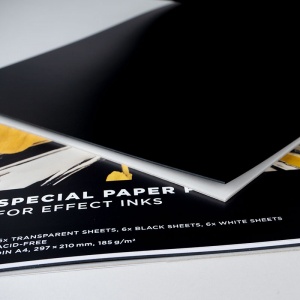 Special Paper Set For Effect Inks A4