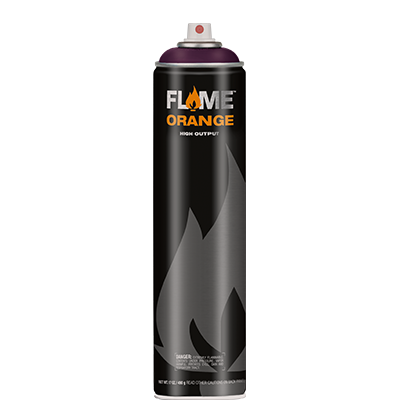 Flame Orange 600ml Traffic Purple Dark 318