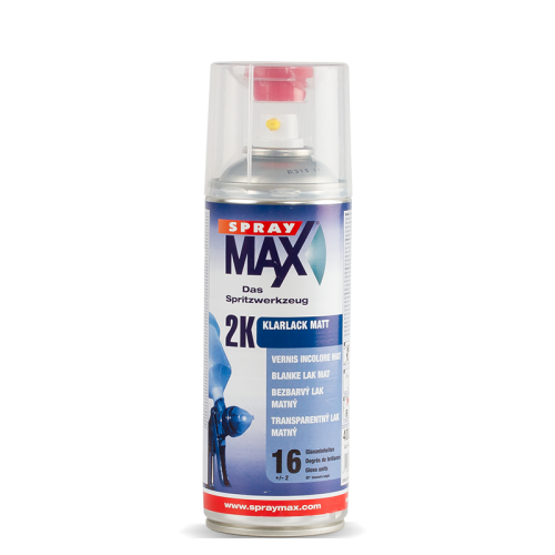 SprayMax 2K Clear Coat Mat 400ml