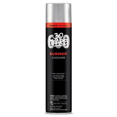 MOLOTOW BURNER chrome 600ml 
