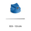 Flame Super Fine blue/grey