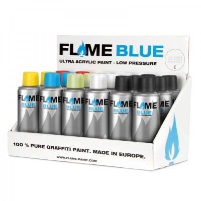 FLAME BLUE 200ml Stojak Ekspozycyjny