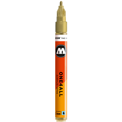 Marker akrylowy Molotow 127HS Metallic Gold 228 2mm