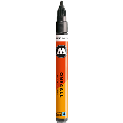 Marker akrylowy Molotow 127HS Metallic Black 223 (2mm)