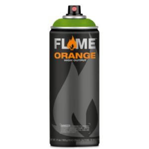 Farba w sprayu Molotow Flame Orange FO-644 kiwi dark