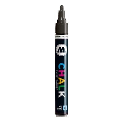 Czarny marker kredowy Molotow 4mm na bazie wody