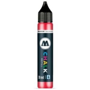 Czerwony tusz kredowy Molotow Chalk Refill 30ml