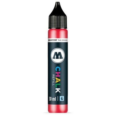 Czerwony tusz kredowy Molotow Chalk Refill 30ml