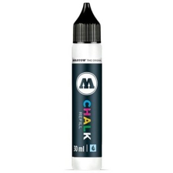 Biała kreda w płynie Molotow Chalk Refill 30ml