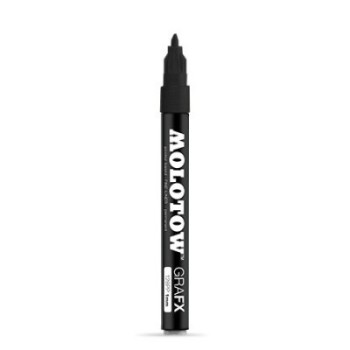 Marker Molotow 128PP Black - czarny marker akrylowy