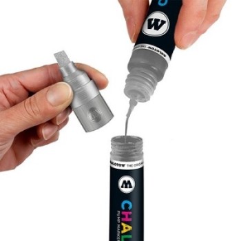 Różowy tusz kredowy Molotow Chalk Refill 30ml