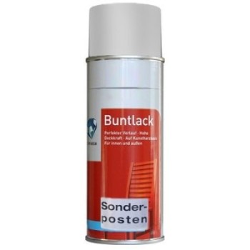 Szara farba spray Buntlack Grey 1 - puszka 400ml