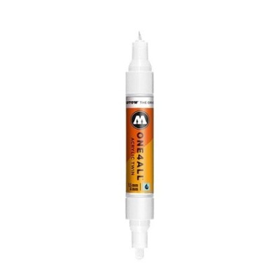 Marker Molotow One4All Twin Signal White 160