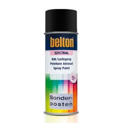 Czarny lakier w sprayu Belton SpectRal Black 400ml