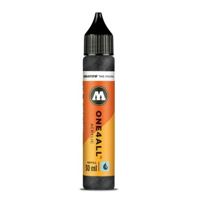 Farba Molotow One4All 30ml 223 Metallic Signal Black