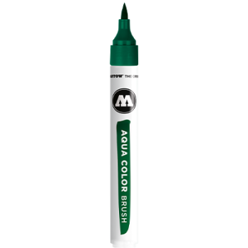 Pędzel wodny Color Brush Dark Green 015