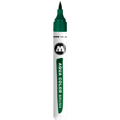 Pędzel wodny Color Brush Dark Green 015