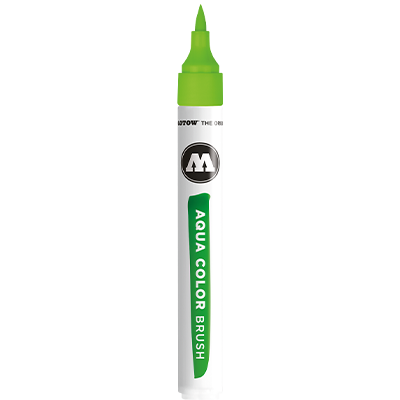 Color Brush Yellow Green 016 Aqua Brush
