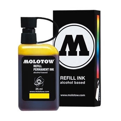 Tusz Molotow 25ml Żółty - Intensywny Kolor do Markerów