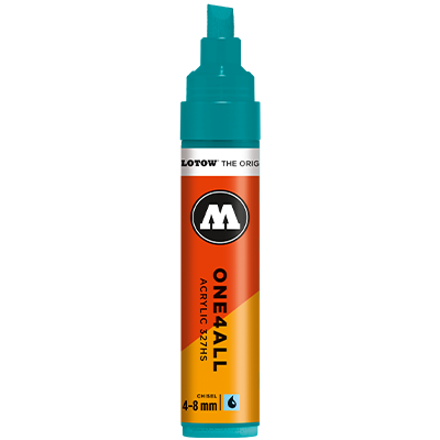 Marker Molotow 327HS Lagoon Blue 206 z końcówką 4-8mm