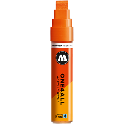 Marker Molotow 627HS DARE Orange 085 - 15mm na bazie wody
