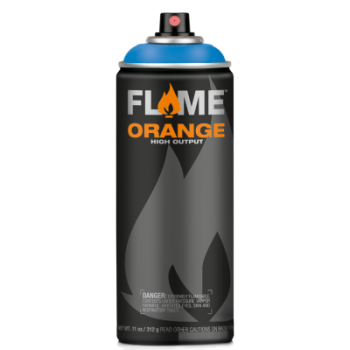 Farba w sprayu Flame Orange FO-518 cream blue Molotow