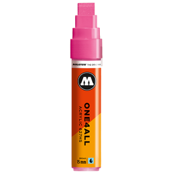 Marker Molotow 627HS Neon Pink 200 15mm na bazie wody