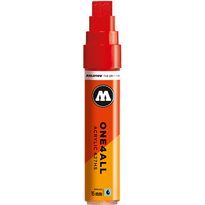Markery Molotow 627HS Traffic Red 013 15mm