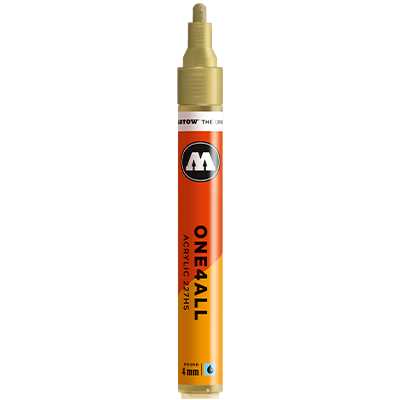 Marker Molotow 227HS Metallic Gold 228 - 4mm