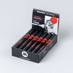 Tagger Marker 2-6 Chisel Black 12 sztuk