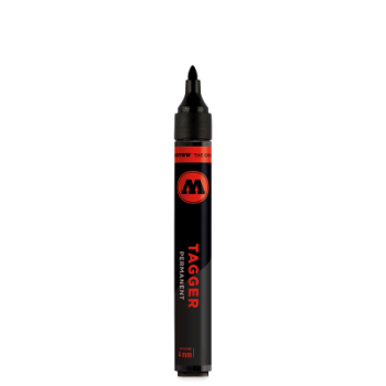 Tagger Marker 4mm Black 12 sztuk
