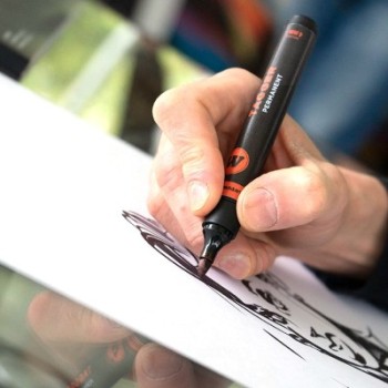 Tagger Marker 4mm Black 12 sztuk