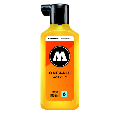 Molotow One4All 180ml 006 Zinc Yellow - Farba Akrylowa