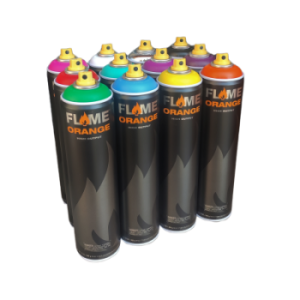 Flame Orange 600 Colors 12Pack
