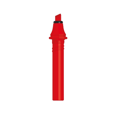 Chisel Tip Deep Red R100